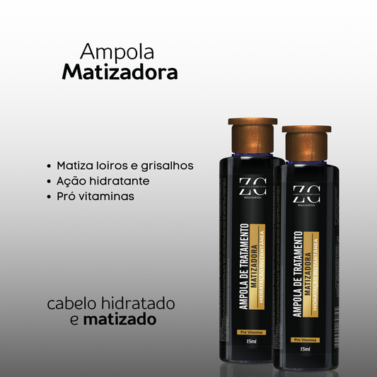 Ampola de Tratamento Matizadora Hidratação Instantânea 15ml