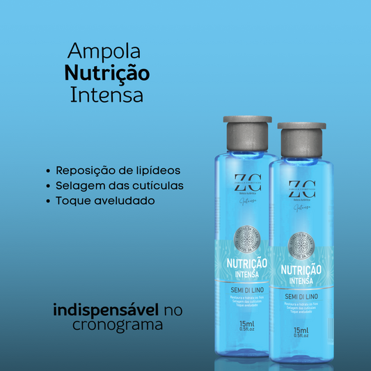 Ampola de Nutrição Intensa Semi di Lino 15ml